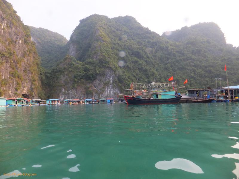 Halong Bay - Floating village