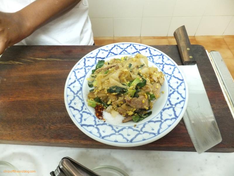 Sonya cooking course - Fried Big Noodles