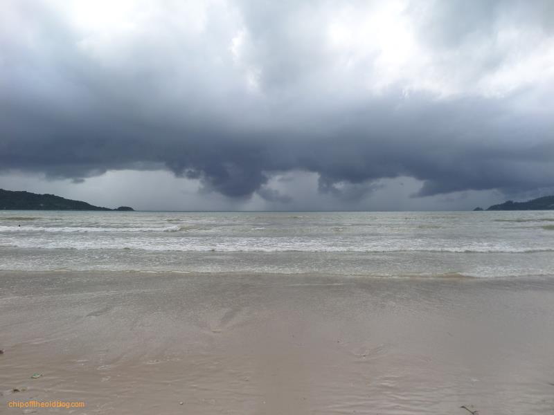 Storm approaching, Patong Beach
